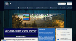 Desktop Screenshot of dcsd.org